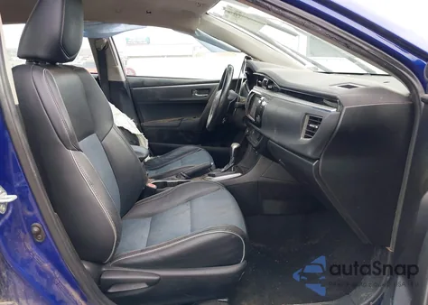 2014 Toyota Corolla S Plus z USA, uszkodzony, nr VIN 5YFBURHE6EP065692